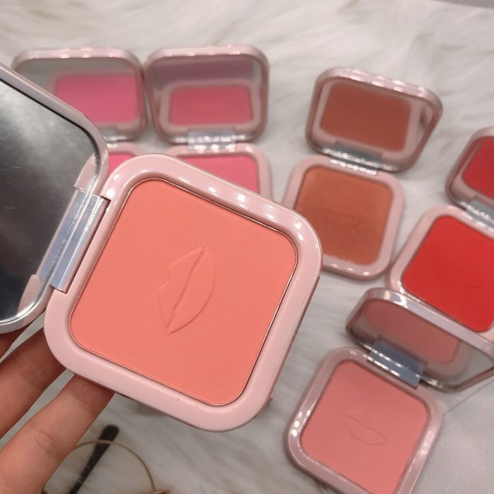6 Colors High Pigment Blush Private Label Single Blush Palette Fine Powder Blush Private Label