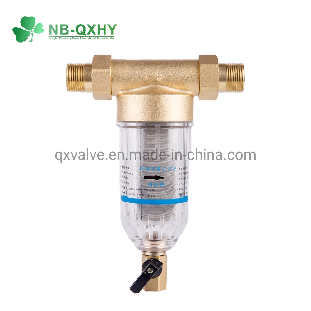 China Portable Mini Home Pure Sediment Mesh Drinking Water Purification Filtration System Water Pre Purifier Filter