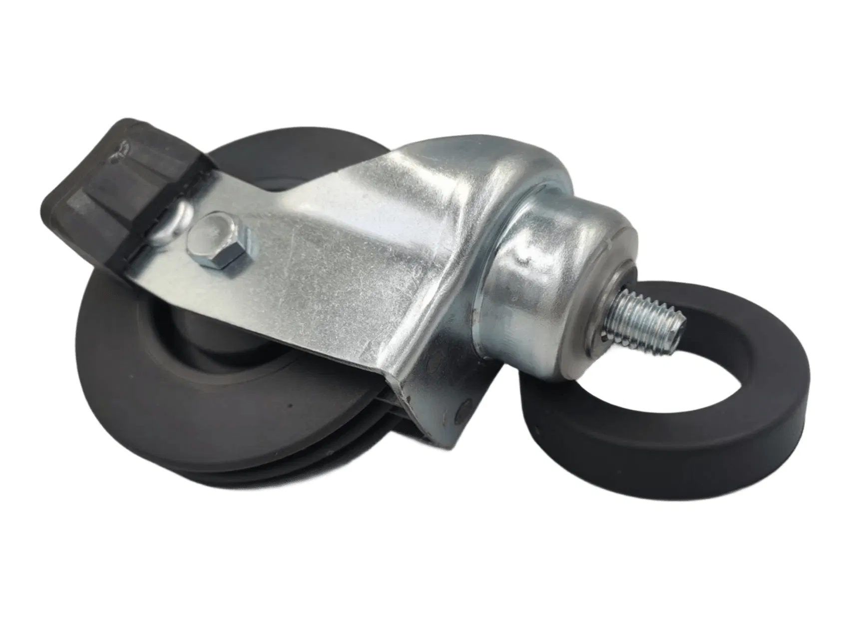 4inch Supermarket escalator wheel shopping trolley caster replacement wheel