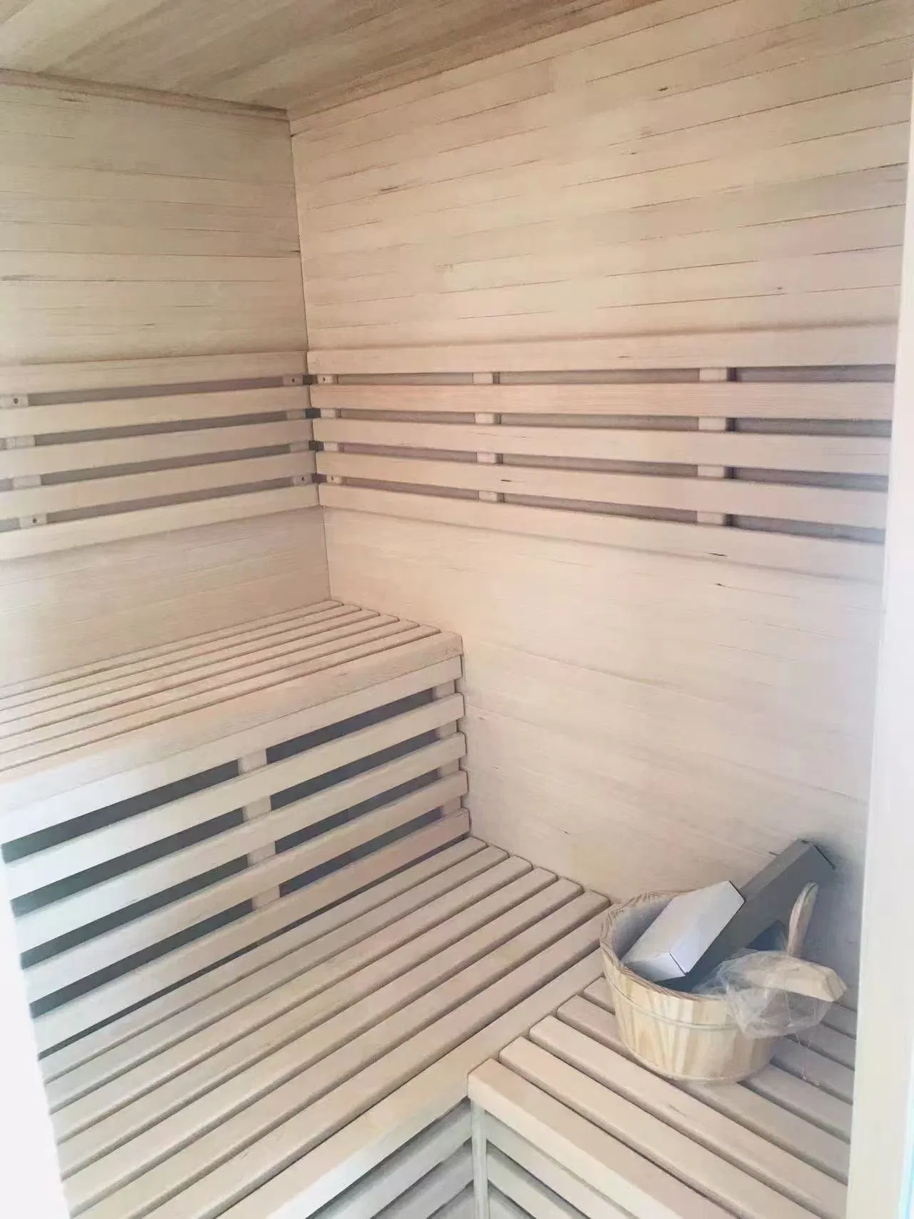 Factory Direct 4-6 Person Full Spectrum Sauna with Far Infrared Body Detox Sauna Rooms Indoor