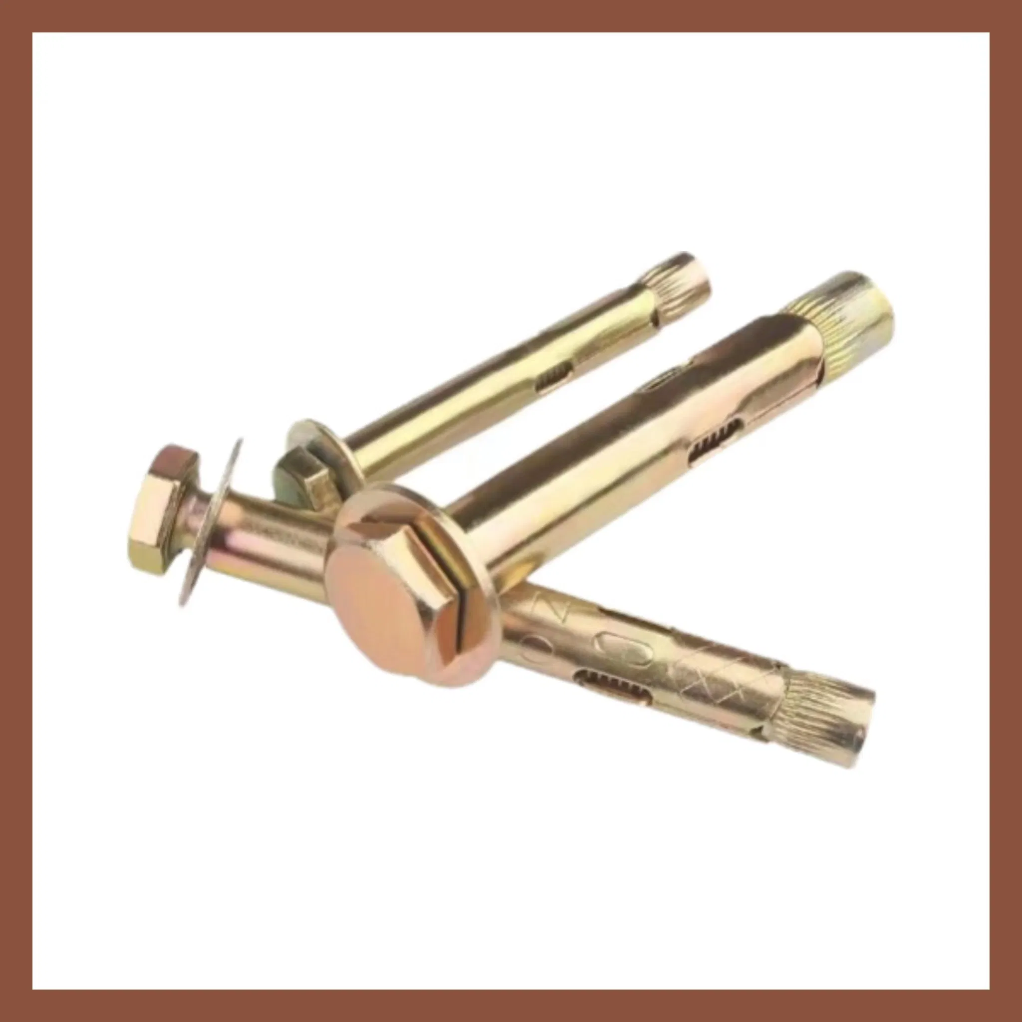 Анкерные болты с шестигранной головкой, оцинкованные