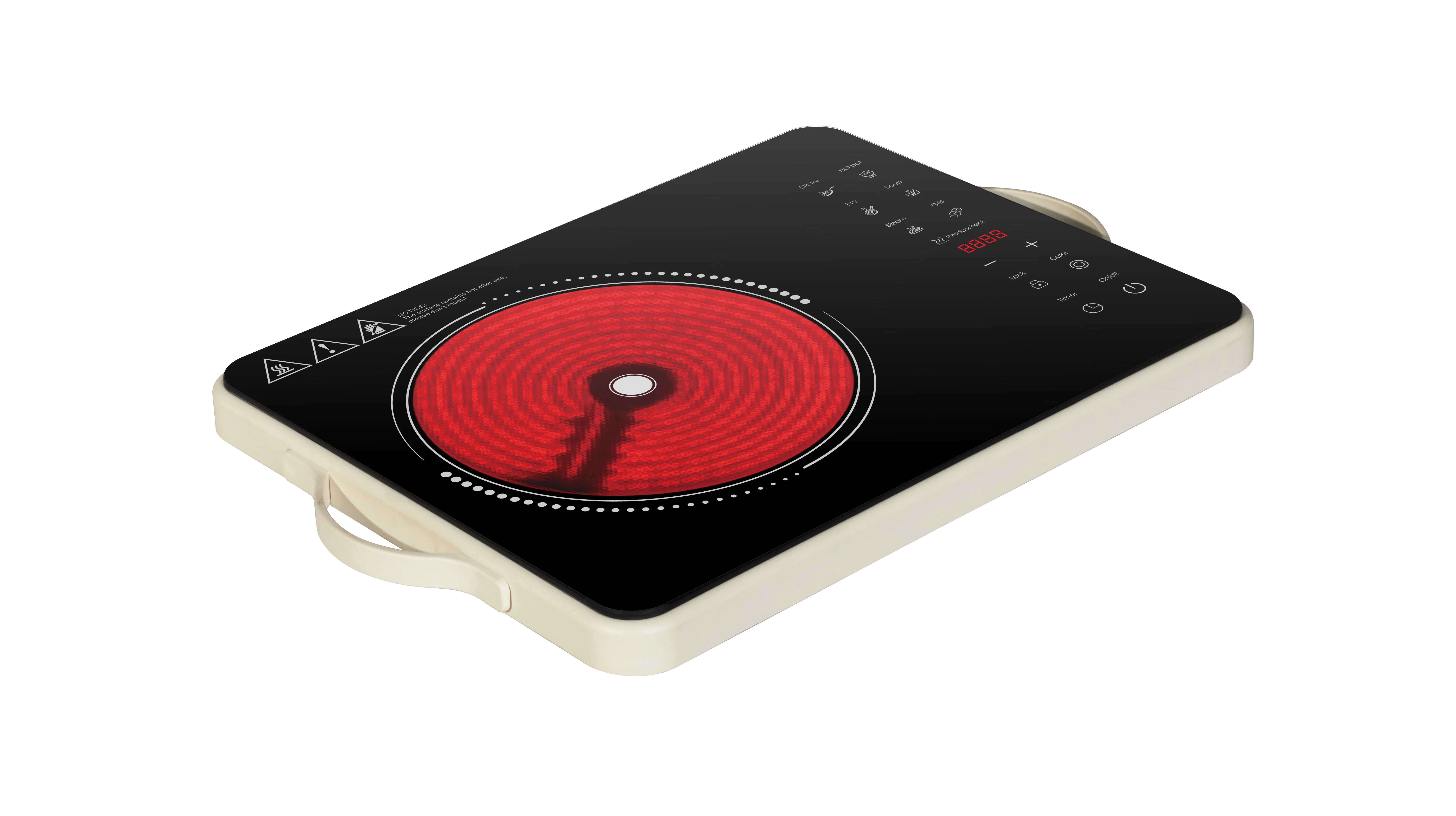 High-Power Ceramic Cooking Plate for Versatile Meal Preparation Infrared Cooker