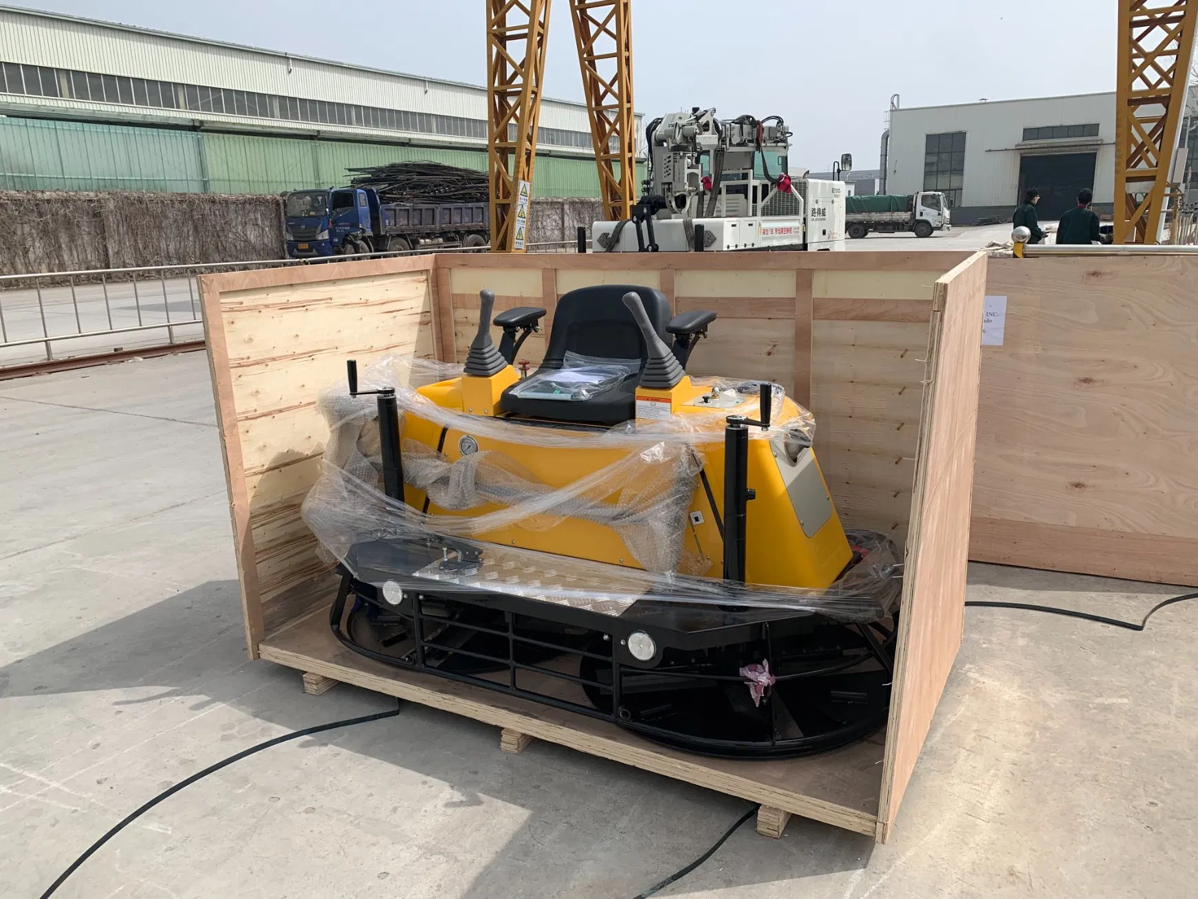 30/36/48 Inch Honda Gasoline Engine Ride-on Concrete Power Trowel