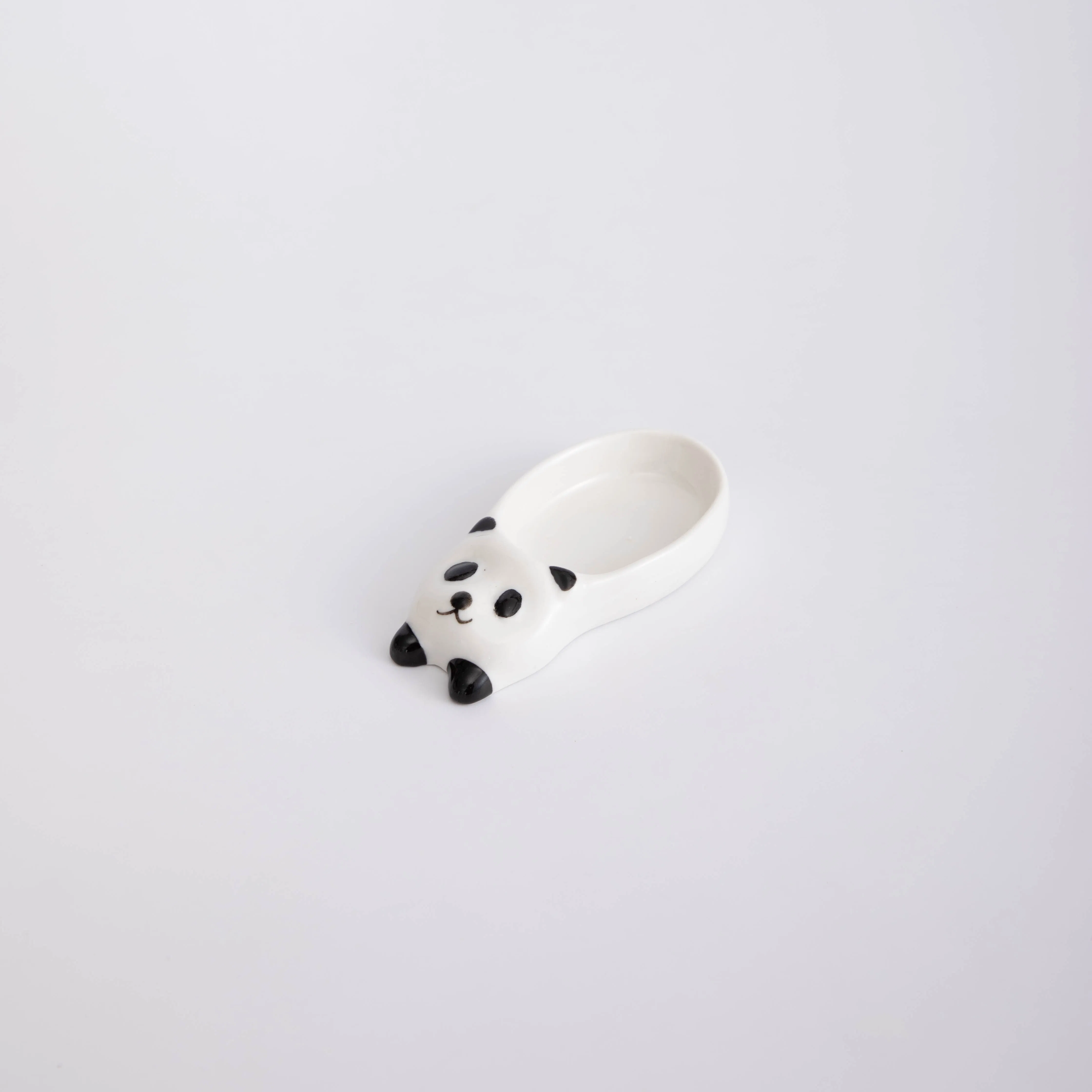 Adorable Panda Face Ceramic Dish for Dipping Sauces