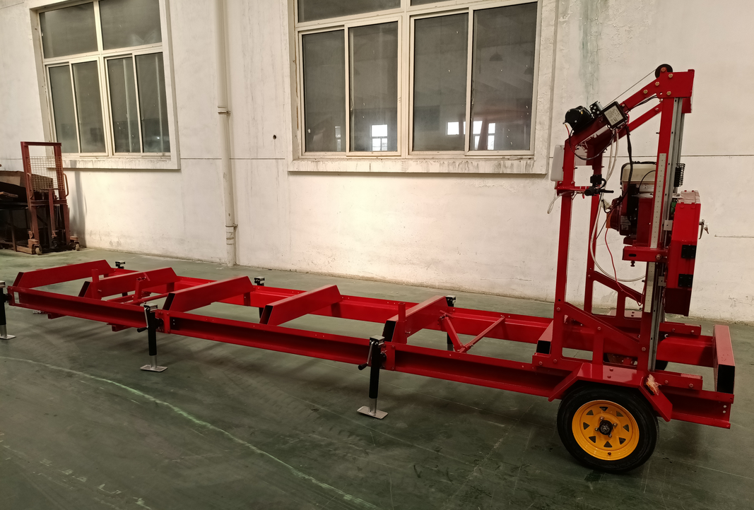 Пилорама ленточная бензиновая портативная