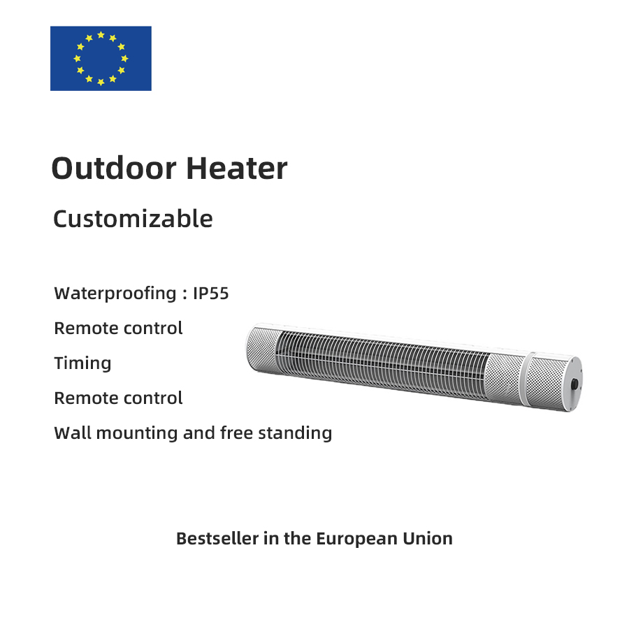 Versatile Waterproof Electric Heater for Outdoor Spaces and Events