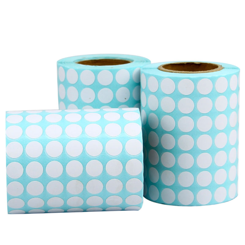 Custom Logo Printing Sticker Label Packaging Waterproof Sheets Roll Self-Adhesive Thermal Label