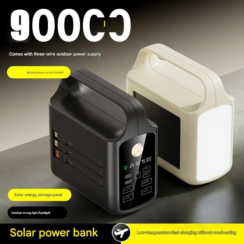 Портативная солнечная электростанция 90000mAh, ультратонкая
