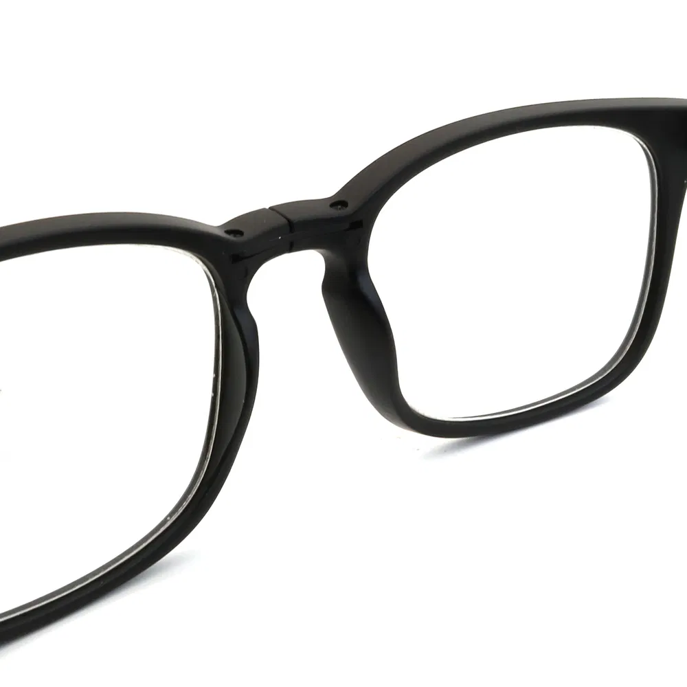 Folding Progressive Multi-Focal Anti Blue Light Reading Glasses Women Men Clear Foldable Readers