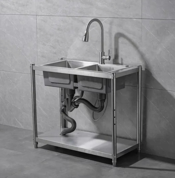 Commercially Available Customizable Sink for Washing Vegetables and Hands