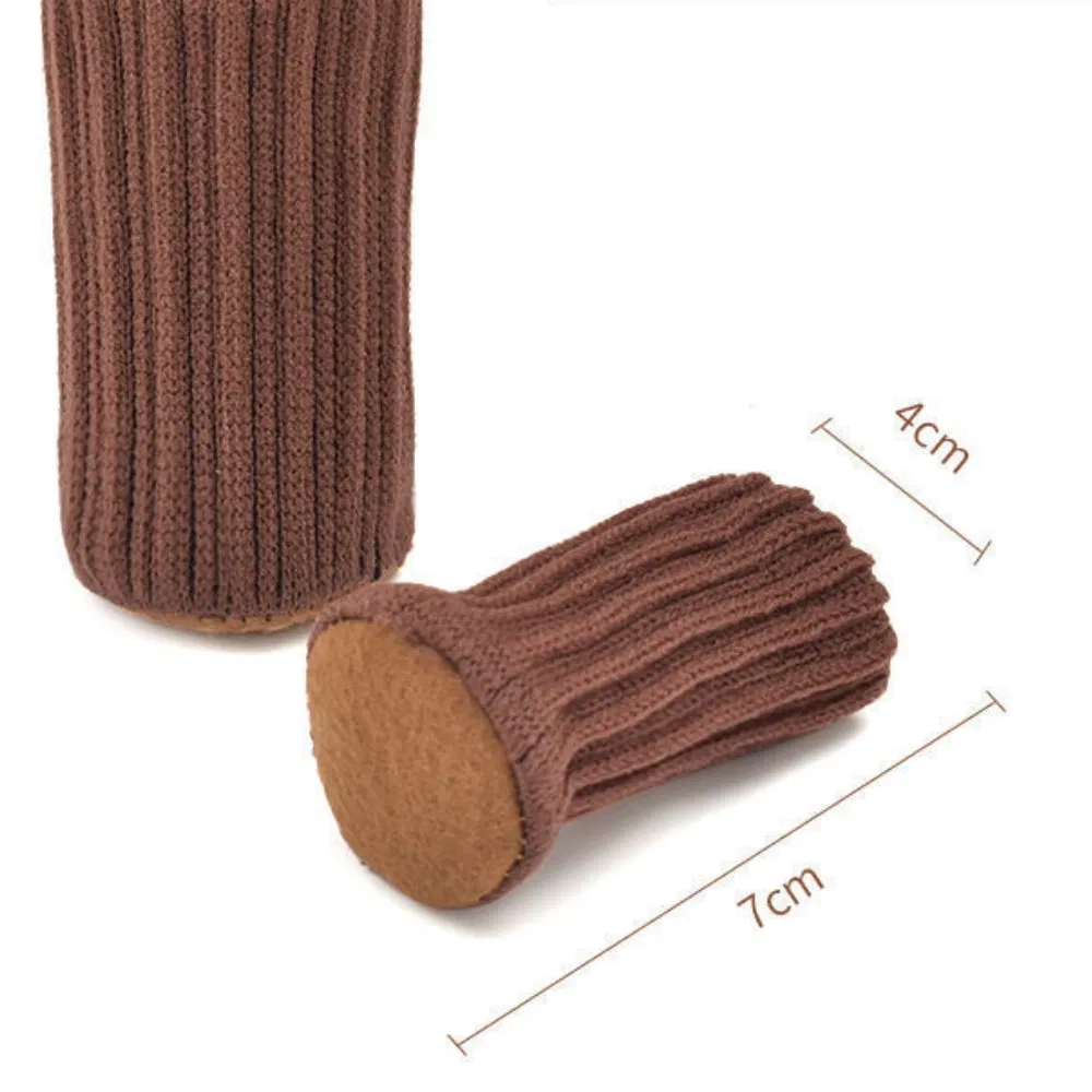 Furniture Soft Knitted Chair Leg Cups Covers Mi26215