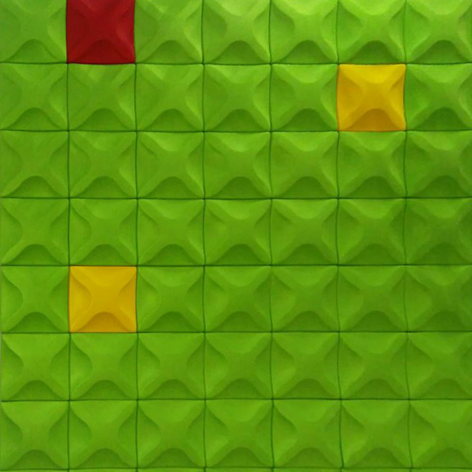 Polyester Fiber 3D Soundproofing Acoustic Panel From Kingkus