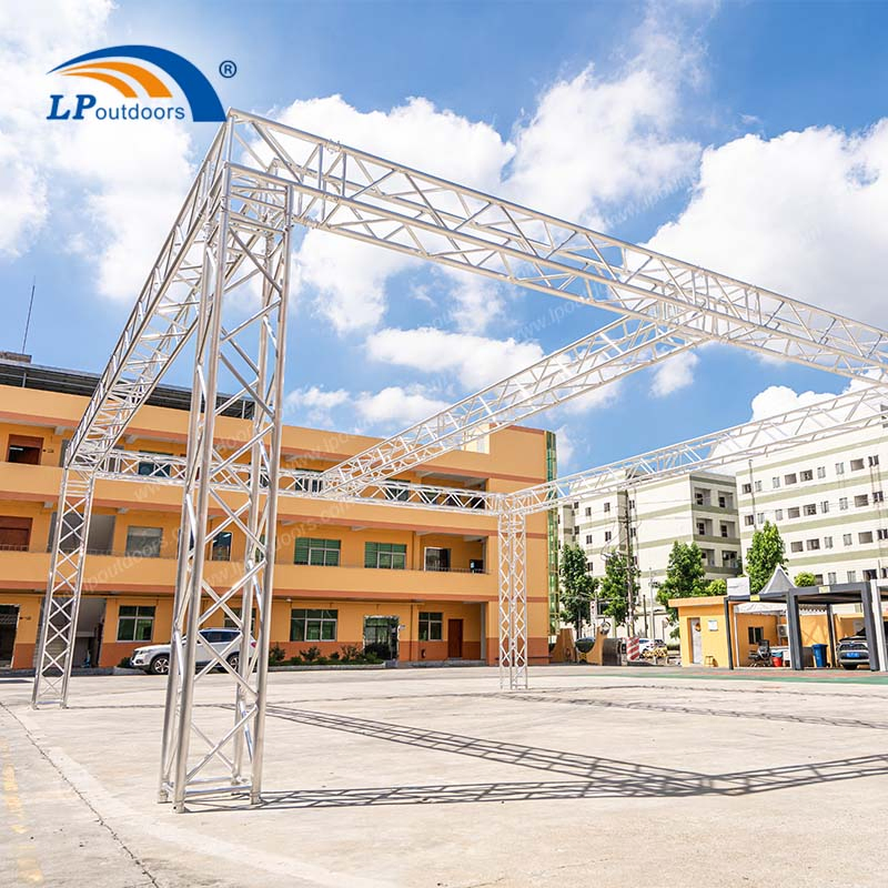 Quick Assembly Event Truss with Roof System for Temporary Stages