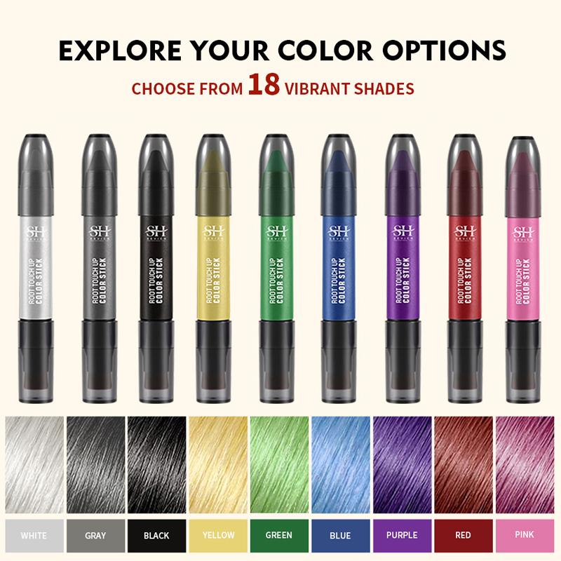 18-Colors Magic Multi-Colors Hairline Shadow Stick