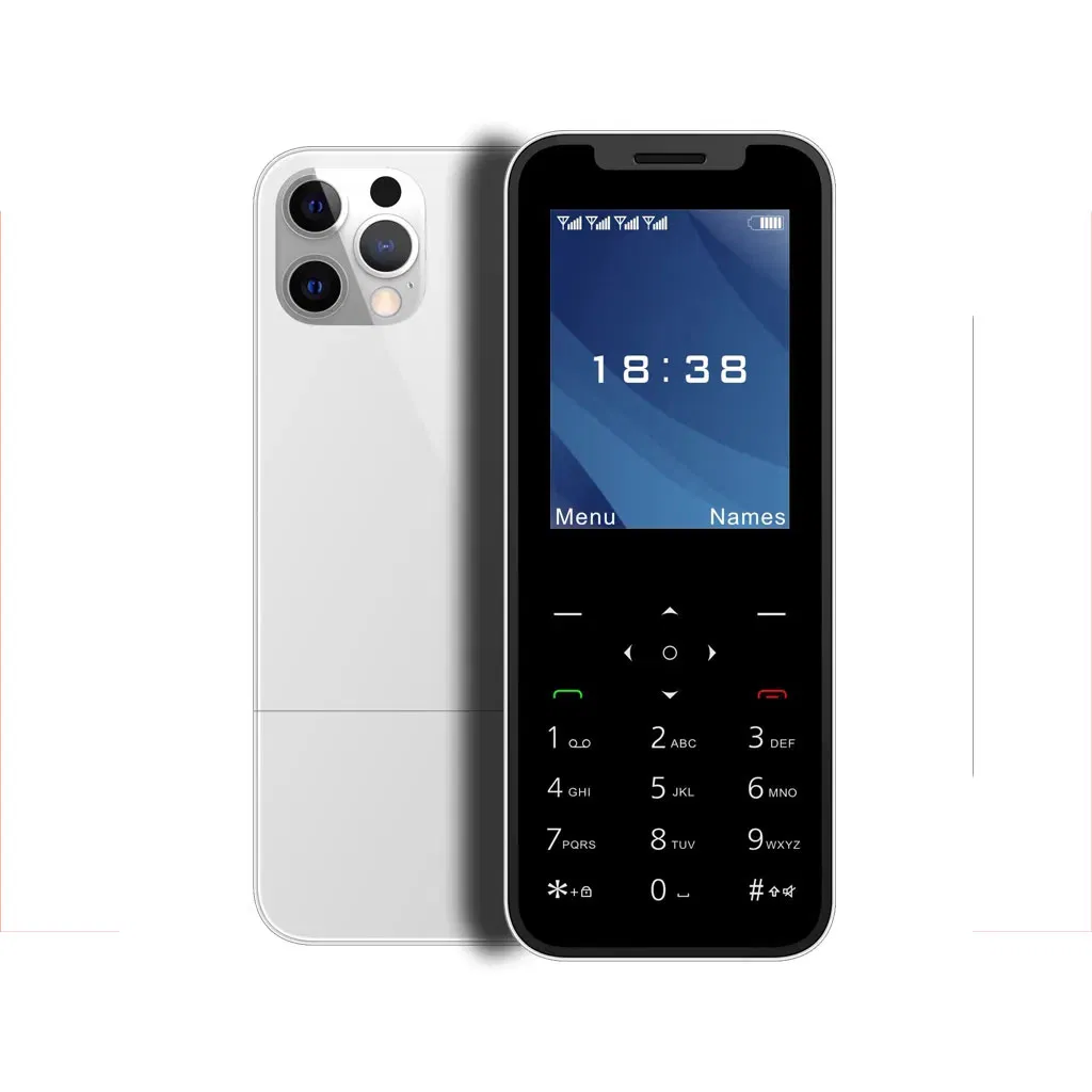 2.4inch Display Multi Language Basic Cheap Keypad Mobile Phone Big Battery Magic Voice Auto Call Flashlight Bar Phone