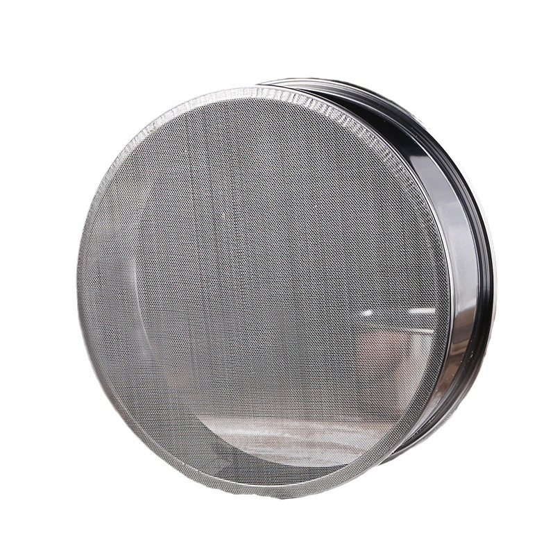 Factory Price 15cm Thickened Kitchen Baking Utensils Round Stainless Steel Flour Sifter