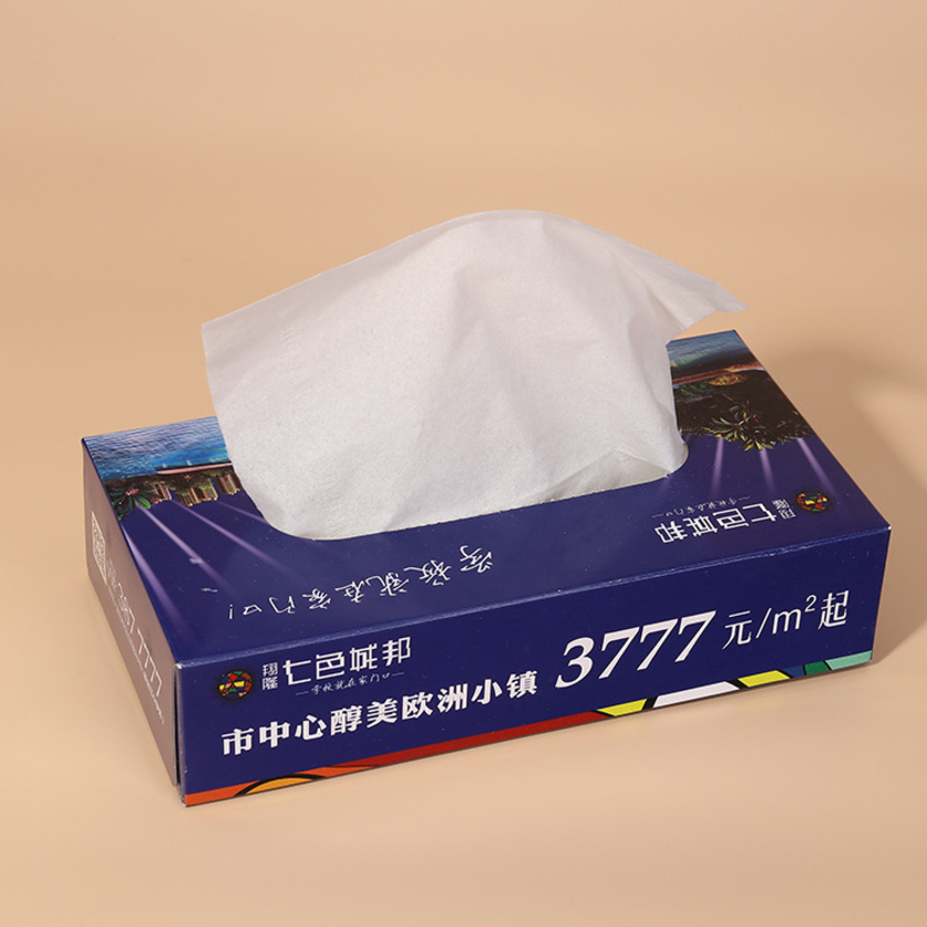 High Quality Space Saving Lightweight Compact Tissue Paper Box Tissue Paper