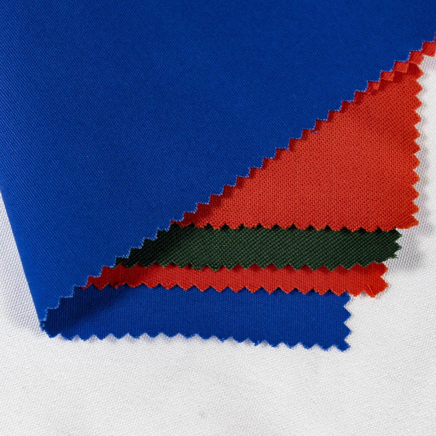 CVC 75/25 Water Oil Repellent Fabric for Security Coats / Jacket / Pants / Trousers Garment Industry Workwear Office