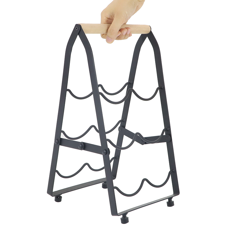 Best Quality Cheap Price Custom Iron Barrel Wholesale Wall Mounted Accessories Cabinet Stainless Storage Wine Holder Bottle Rack