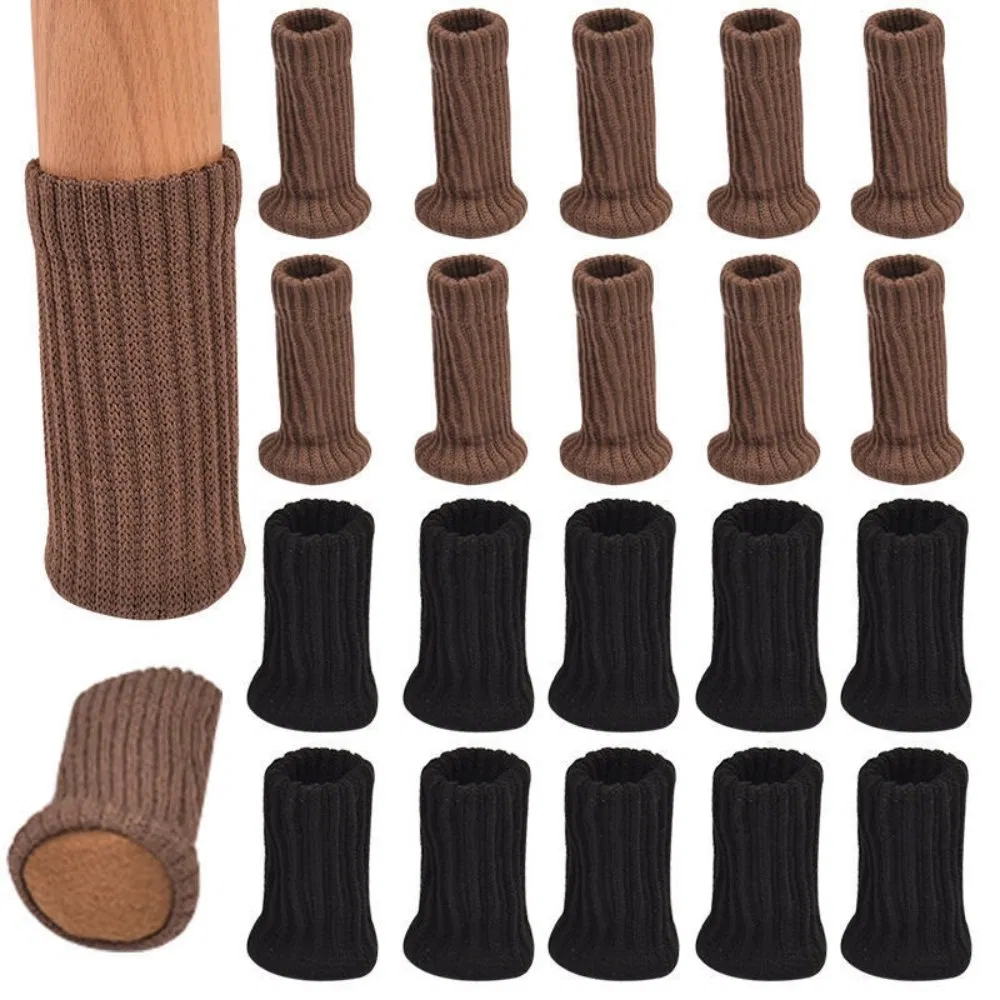 Furniture Soft Knitted Chair Leg Cups Covers Mi26215