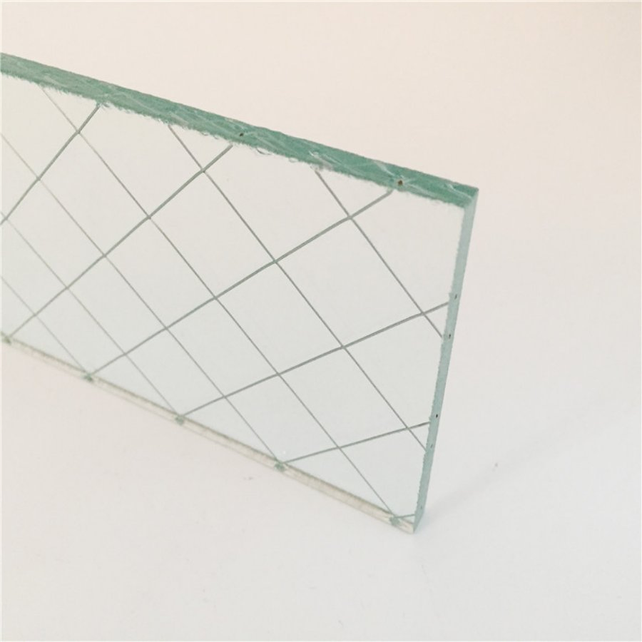 Customized Tempered Laminated Wire Glass for Interior Partitions etc