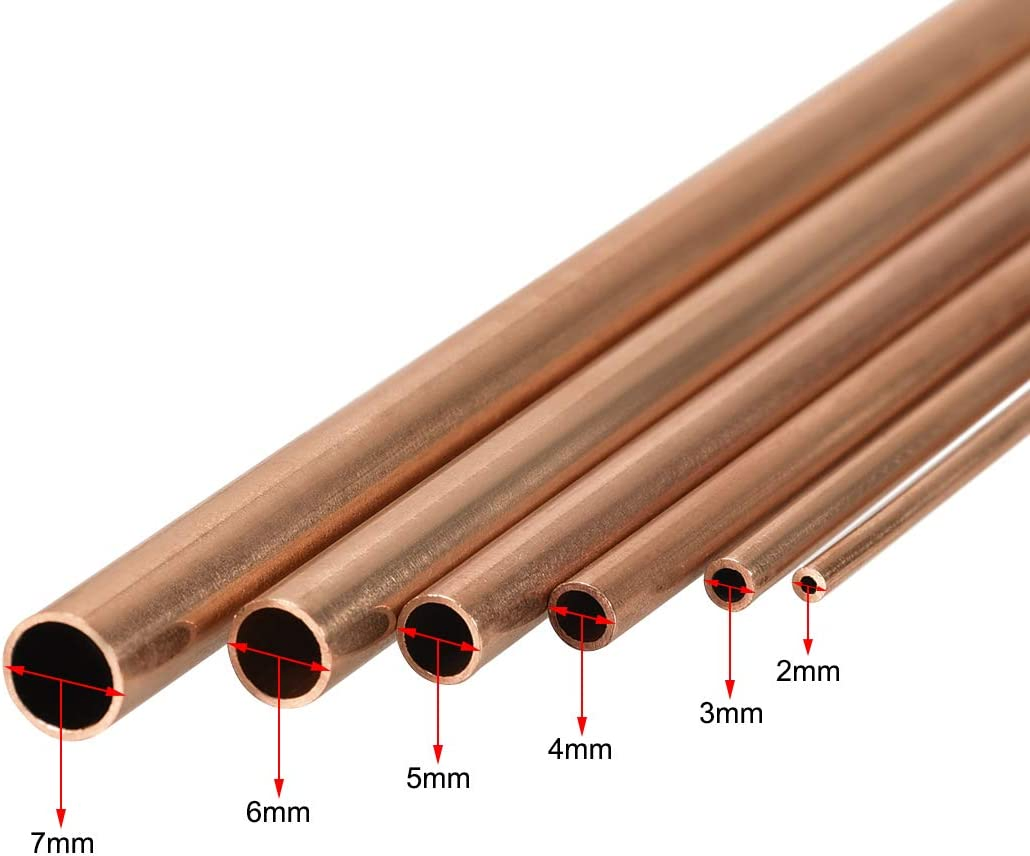 Refrigeration Copper Tube 1/4" 1/2" Copper Pipe C10100 C10200 C11000 for Air Conditioner and Refrigerator