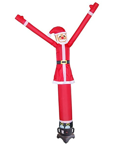 Boyi Inflatable Christmas Dancer Inflatable Santa Air Dancer Sky Waving Man