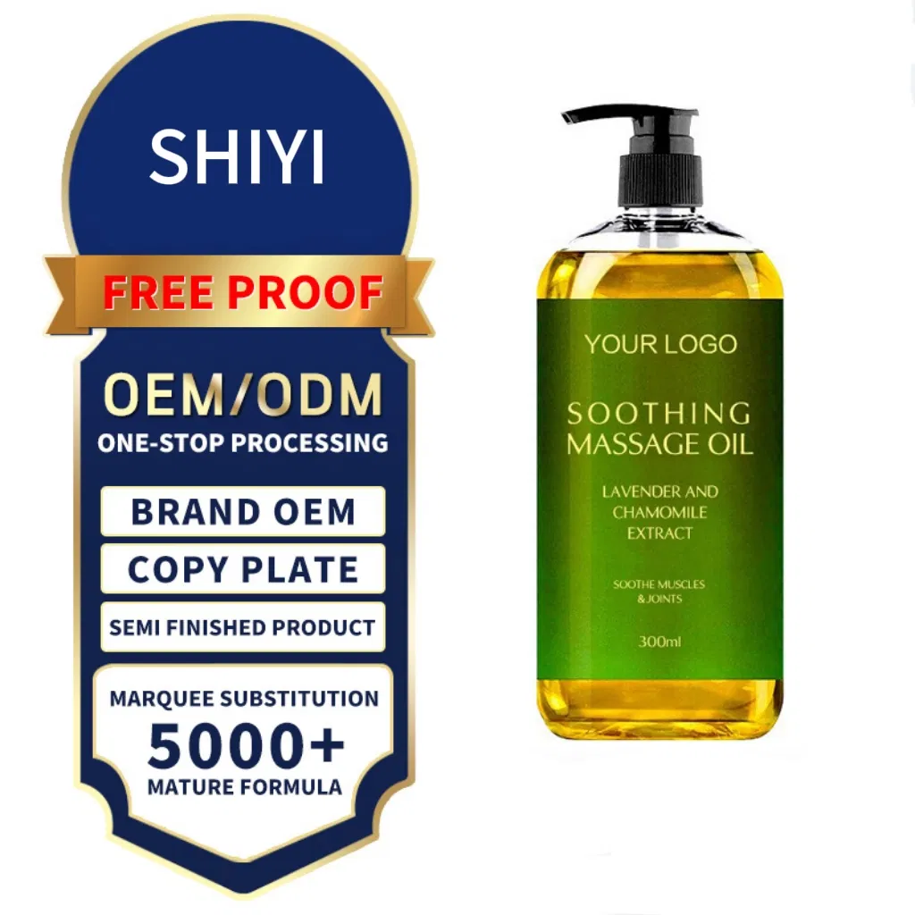 OEM ODM Little Order Customized Turmeric Body Massage Oil 100ml 200ml 1000ml