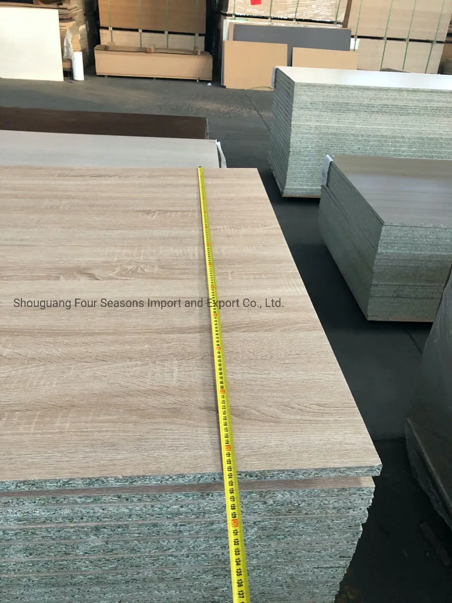 1220*2440 (4*8) Melamine Particle Board for Cabinet Doors or Furniture