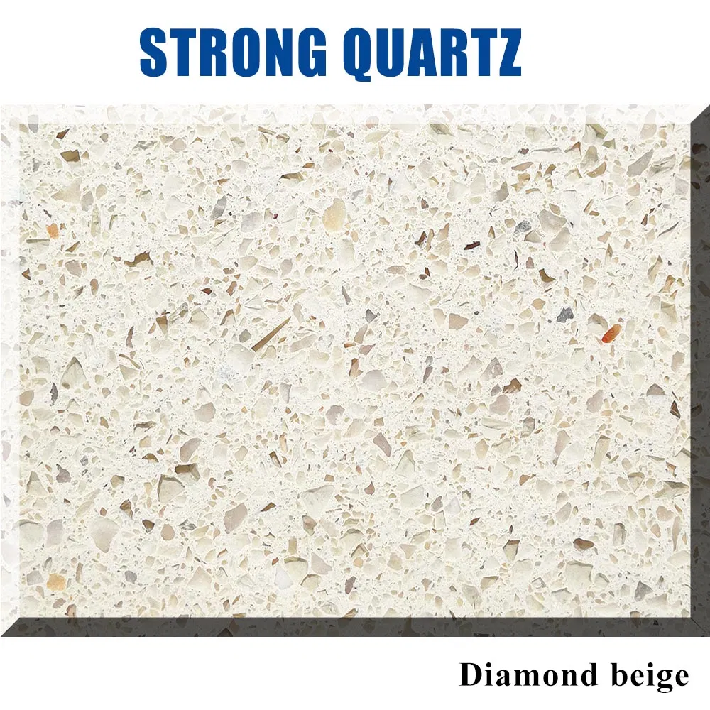 Red Star/Sparkle Artificial Quartz Stone Countertop
