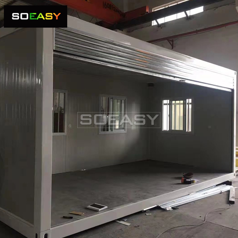 Movable Flat Pack Tiny Prefab House Shipping Container Shop with High Quality