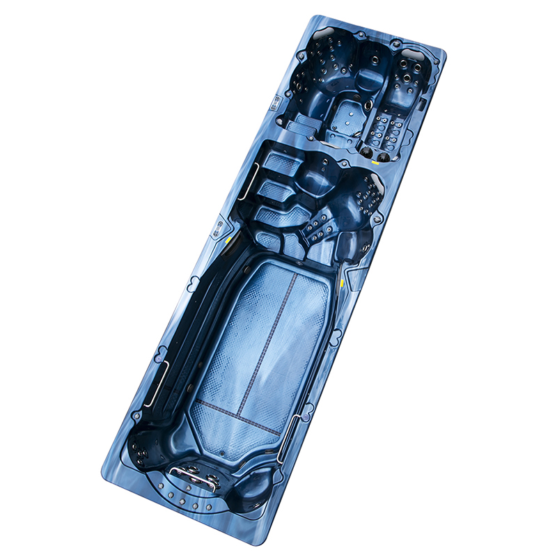 SPA-бассейн с зонами отдыха для сада