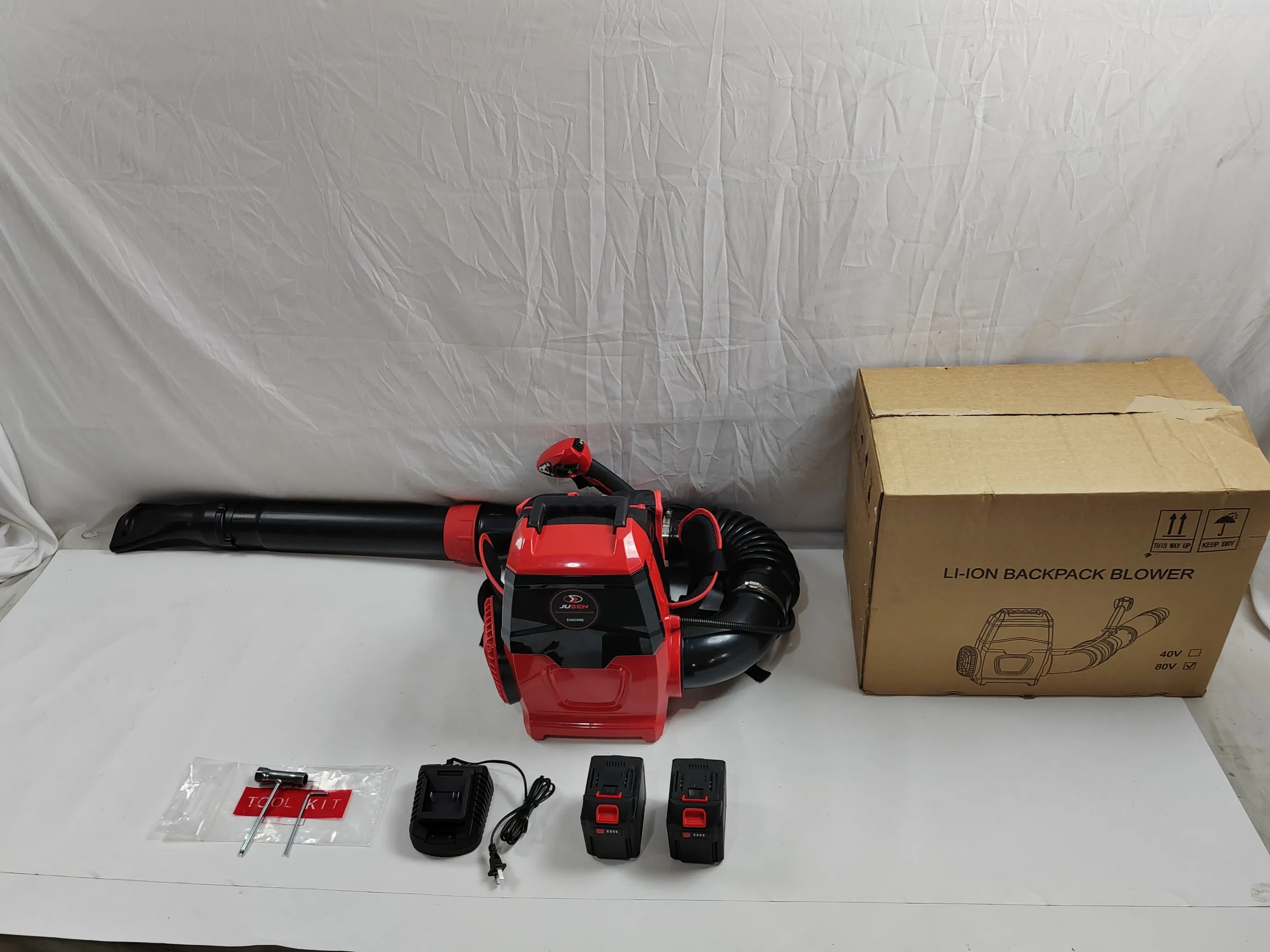 2025 New Model Jusen High Quality 80V Powder Spraying Machine Brushless Sprayer Garden Tools
