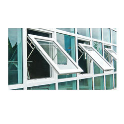 PVC Sliding Window Design UPVC Double Glazed Sliding Windows