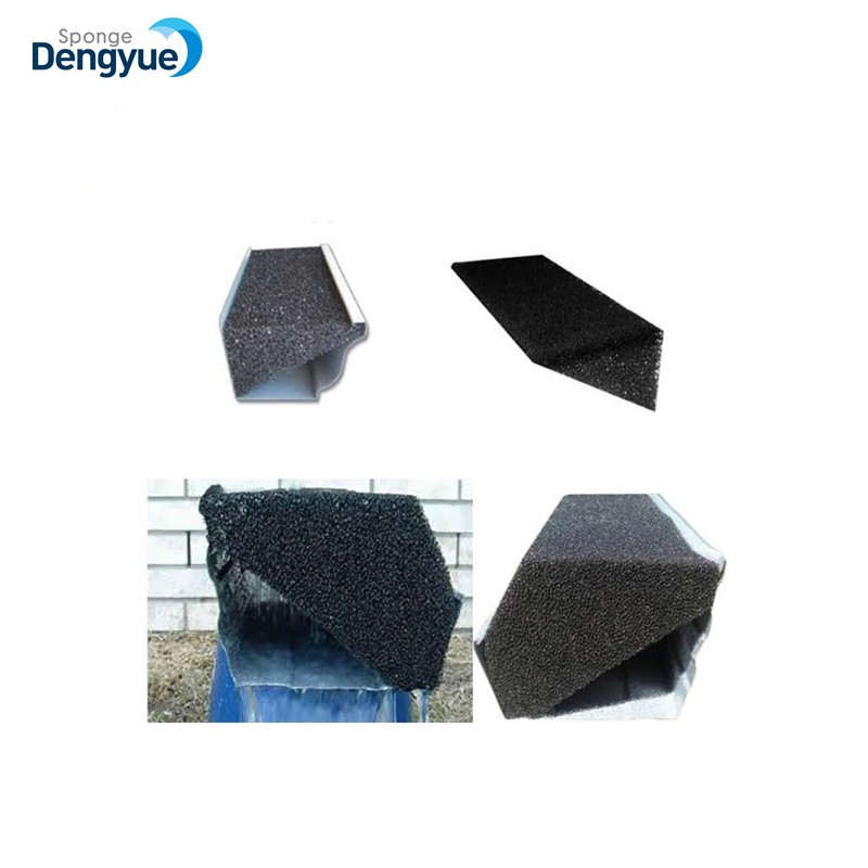 Filter Flow Half Round Polyether Foam Gutter Filter