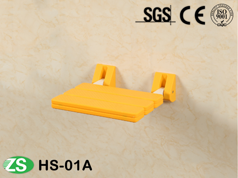 Bathroom Wall Mounted Folding Shower Seat for Elderly