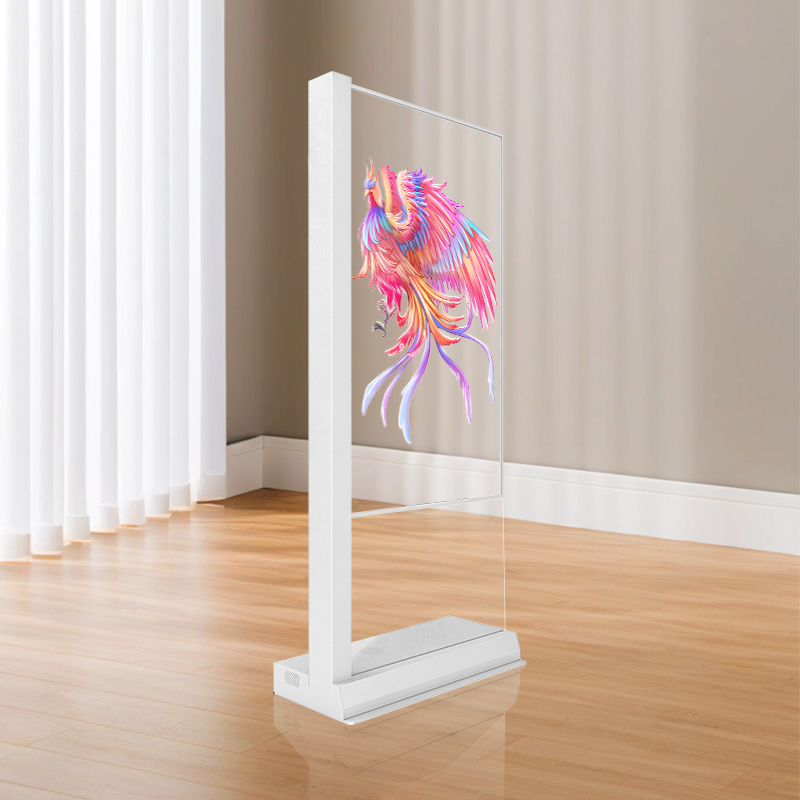 55-дюймовый прозрачный OLED дисплей с сенсорным экраном