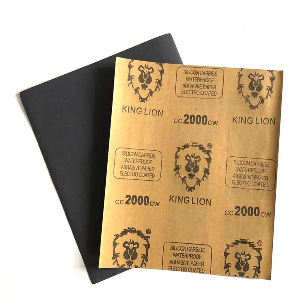 Kraft Sandpaper P2500 Silicon Carbide Alumina Oxide