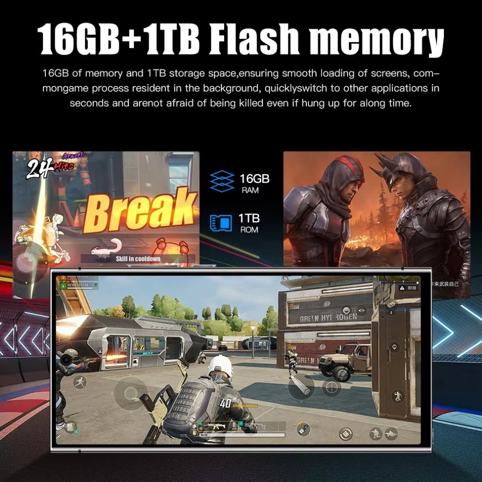 Смартфон Factory S24 Ultra 5G 16ГБ+1ТБ