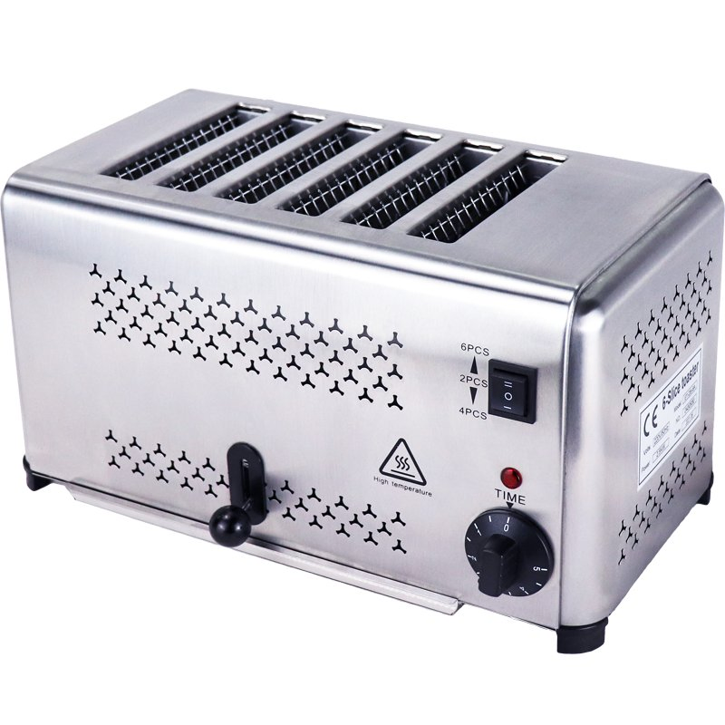 Ce Approved 6-Slice Bread Toaster