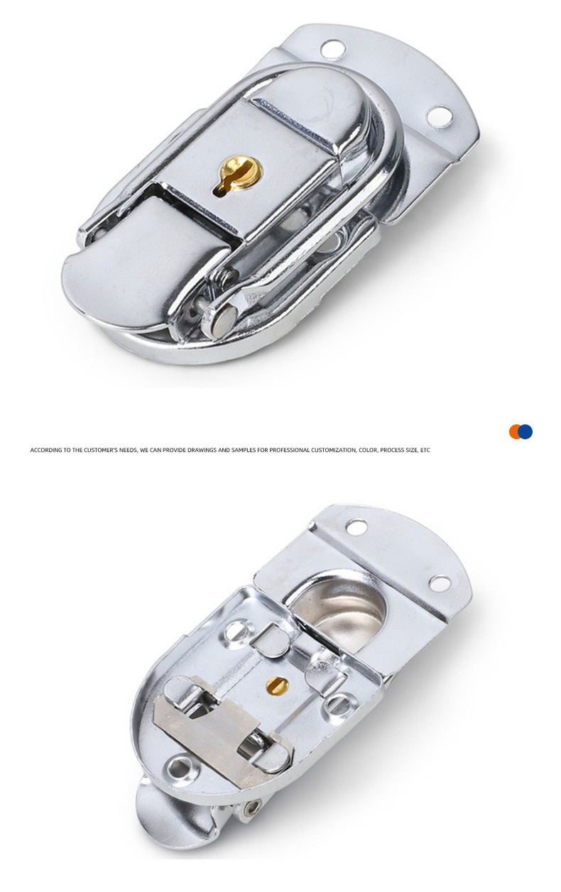 Metal Aviation Aluminum Lock Truck Toolbox Paddle Handle Lock