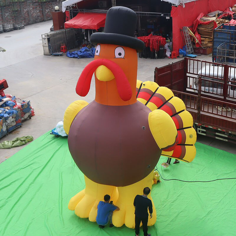 Boyi Advertising Inflatable Turkey Bird Inflatable Turkey Animal