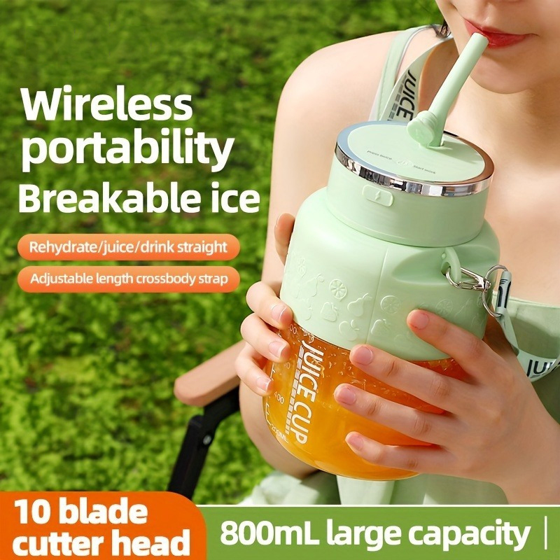 2025 Portable USB Rechargeable Portable Electric Household Outdoor Blenders Bottle Mini Juicer