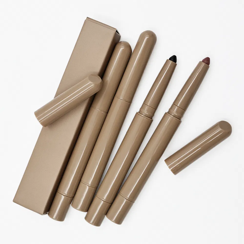 Wholesale Makeup Peptide Lipliner Contouring Plump Lip Liner Custom Logo Retractable Vegan Creamy Brown Lip Liner