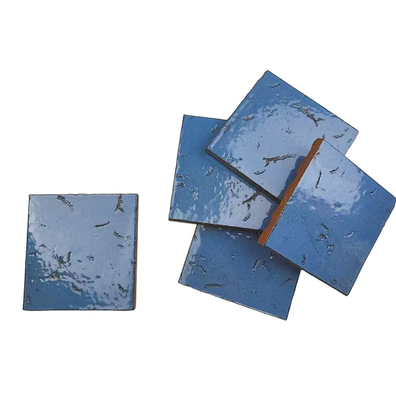 Metallic Glazed Terracotta Bangladesh Stylish Handmade Decoration Wall Tiles