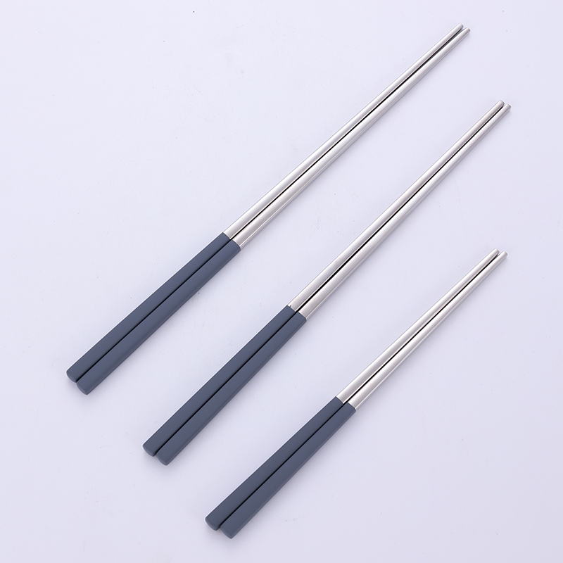Wholesale Stainless Steel Chopsticks with Spray Handle