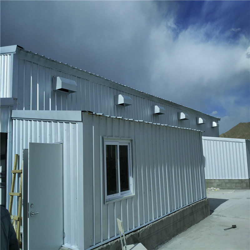 Low Cost Factory Customized Semi-Automatic Modern Steel Egg Chicken Shed