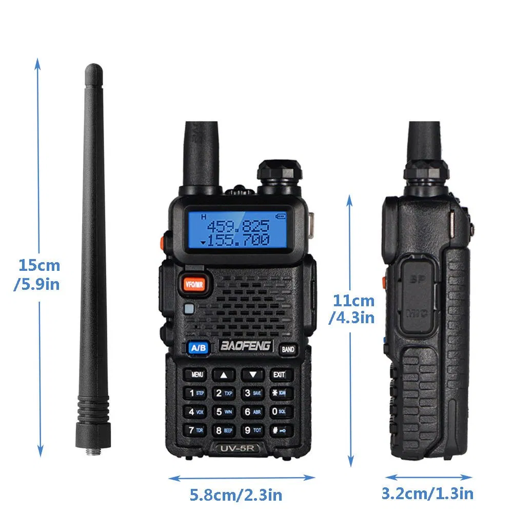 Радиостанция Baofeng UV-5R PRO 10W с GPS и Bluetooth