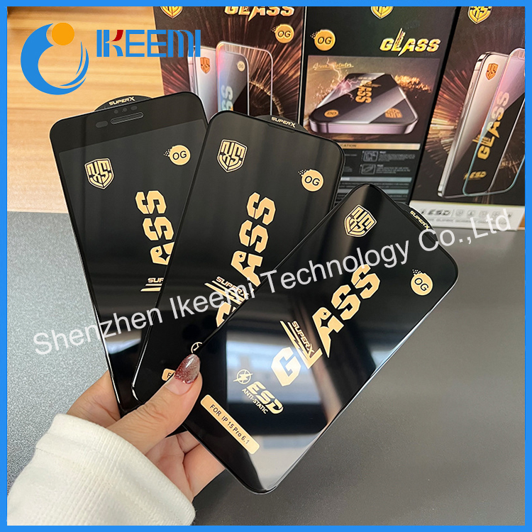 Защитное стекло ESD Black Mobile Protect для iPhone и Samsung