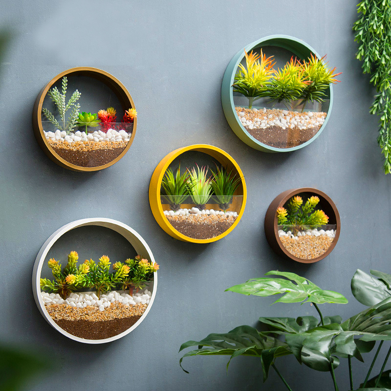 Горшок подвесной глазурованный декоративный